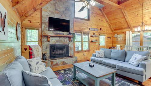 Mineral Bluff Cabin Hot Tub, Pets, and Peace - Foto 3