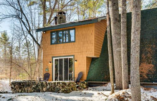 8 Mi to Cranmore Mtn Resort A-Frame with Fire Pit - Foto 28