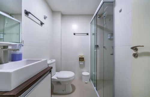 Encantador Apartamento 100m da Praia com vista mar - Foto 16