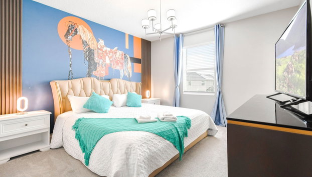 Veranda Palm Resort 15br 34 People Pool Spa Villa - Foto 4, Habitación