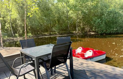 Natursee-Chalet,Spa mit Hot Tub,Jacuzzi,Sauna,Ponyhof,angeln - Photo 17