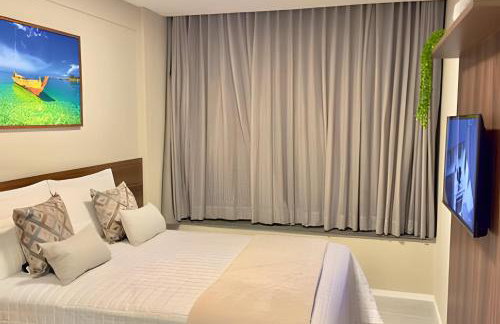 Apartamento Pé na Areia Cond Alphaville Guarajuba - Foto 5