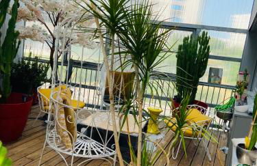 Loft atypique 130 m2 Clim patio couvert et terrasse pkg gratuit tram à 5mn à pied un accès direct au centre-ville - Foto 30