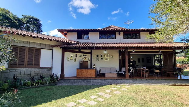 Fassade der Unterkunft