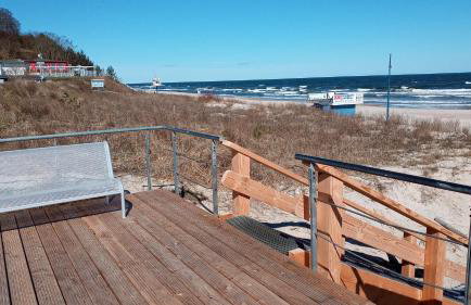 moderne 3-Raum Ferienwohnung Strandmöwe mit Panoramafenster - Foto 15