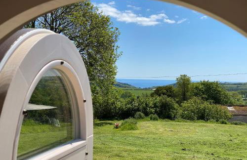 The Pilchard - Lydcott Glamping Cornwall, sea view - Foto 16
