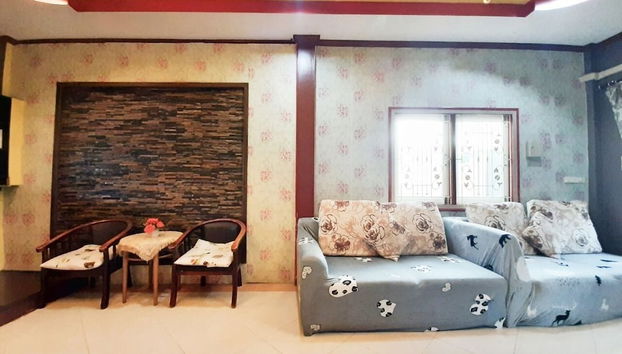 Zona de estar del vestíbulo