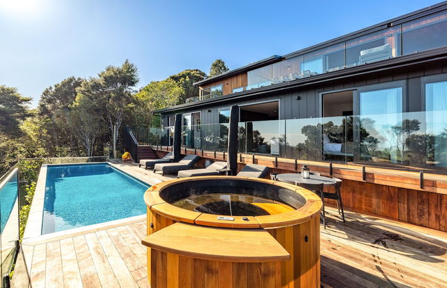 Kaitiaki Lodge - Pool & hot tub - Foto 28