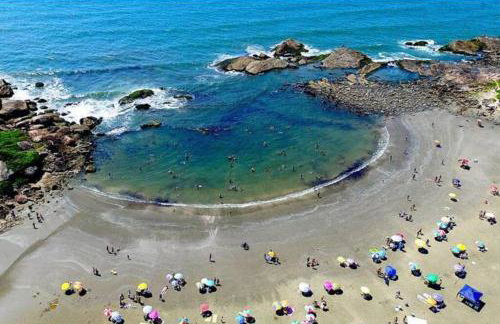 Apartamento na Praia dos Sonhos Perto do Mar em Itanhaém - Foto 3