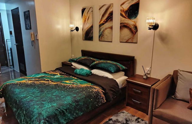 Air Residences-Modern studio w/ City skyline view - Foto 14