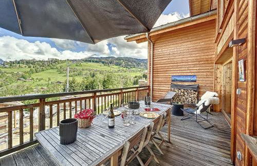 Demi-chalet de luxe avec piscine et vue Mont Blanc - FR-1-560-71 - Photo 25