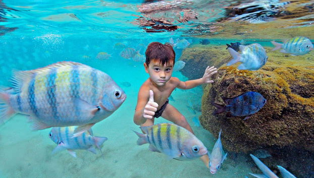 Disfrutando de la excursión