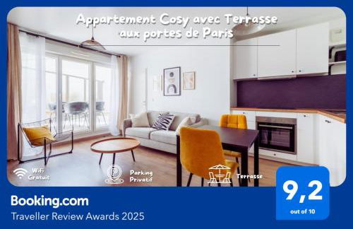 Appartement Cosy avec terrasse aux portes de Paris - Foto 1