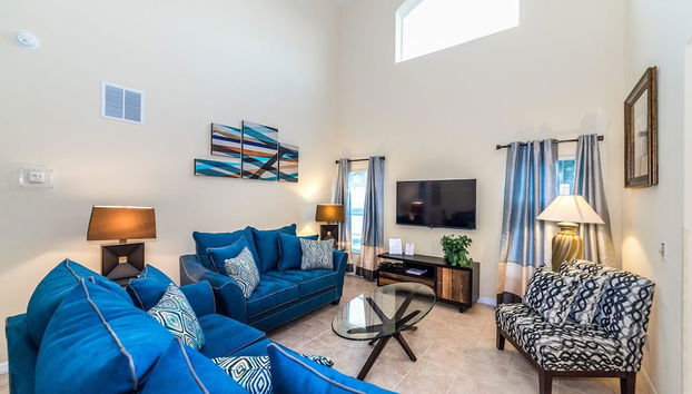 Coin salon dans le hall