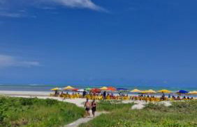 MSFlats Paripueira praia varanda c rede cozinha Wifi Ar split - Foto 77