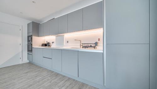 Peaceful and stylish apartment near Cambridge with parking - Foto 3, stove, toaster