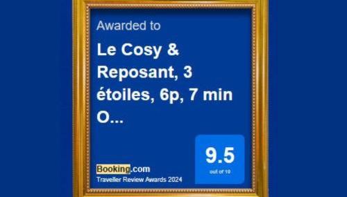 Le Cosy & Reposant, 3 étoiles, 6p, 7 min Océan & Plage, - Foto 3