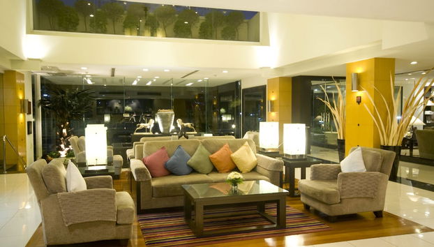 Sitzecke in der Lobby