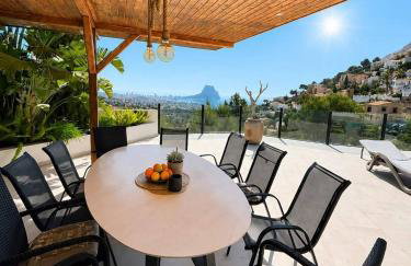 Luxury Villa with Mediterranean and Calpe City - Foto 7