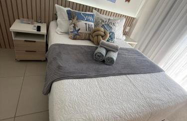 Apto de Luxo 400m Prainha-Piscina-churrasqueira-Ar-condicionado-Sand beach - Foto 7