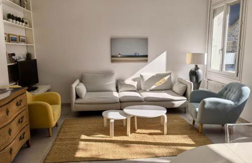 La Triolette, maison chaleureuse, indépendante et refaite à neuf dans le Vieux Coutainville, tourisme ou télétravail - Foto 36