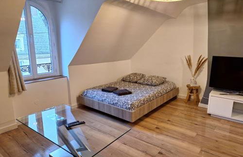 Faubourg des voyageurs 7 - T2 climatisé 4 personnes - proche axe autoroute et gare - Photo 13