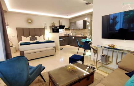 HOMELY STAY Studio P1 - Elegant Self-Check-in Studio-Apartment in Munich -with Kitchen and Washing Machine - Foto 2