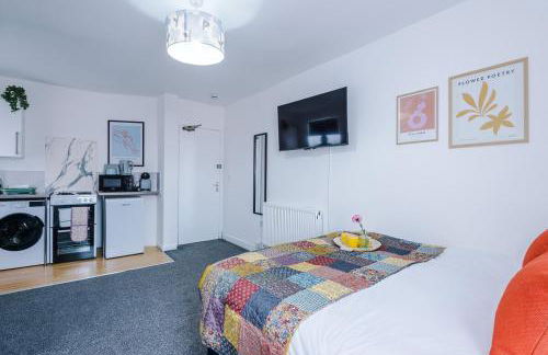 Jephsons Lodge Studio 6 - Town Centre Gem, Parking, WiFi & Free Netflix - Foto 4