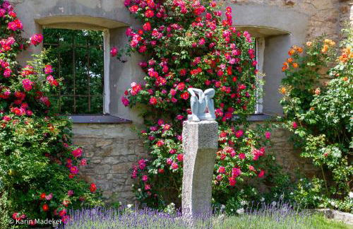 Design Ferienwohnung mit Bauerngarten - Foto 37