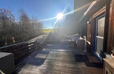 Ferienwohnung mit sonniger Dachterrasse am Pferdehof - Foto 2