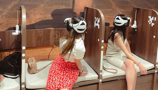 Óculos de realidade virtual para conhecer o passado