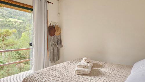 Chalé LuNê Vista para a Montanha , Banheira Imersão Externa e Lareira - Foto 4, towels