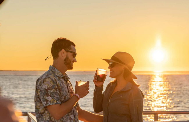 Balade en bateau au coucher du soleil avec apéritif - Foto 2
