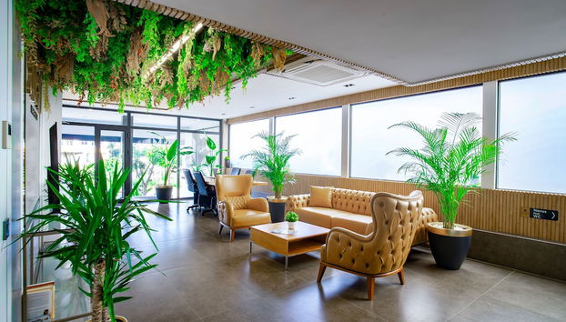 Sitzecke in der Lobby