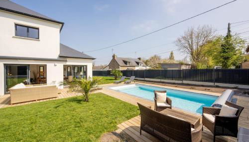 Le Clos Carnonen, villa avec piscine - Foto 5