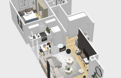 Le cocon Blånc Metz -T2 cosy avec parking privé & balcon - Gare, Nouvelle Ville - Photo 36