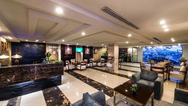 Zona de estar del vestíbulo