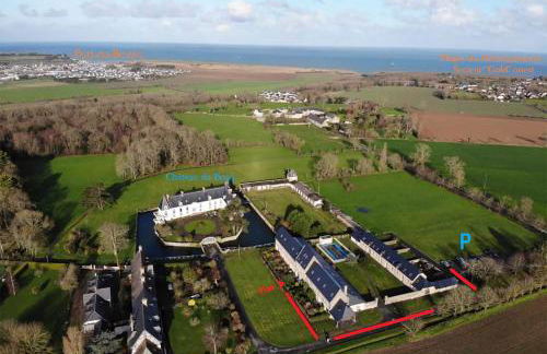 Appartement lumineux et cosy avec jardin vue sur chateau près Port en Bessin, Bayeux et Omaha Beach - Foto 34