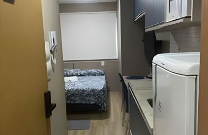 Lindo Studio em frente a praia - Foto 15