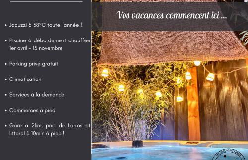 La Villa Canopée - Piscine chauffée-Fibre-Clim-Jacuzzi - Foto 1