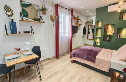 Studio de charme climatisé Gare Riquier - Foto 21