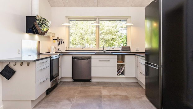 8 Person Holiday Home in Pandrup - Foto 4, Cocina privada