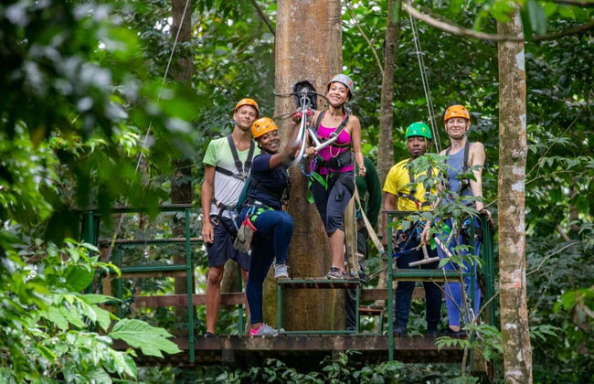 Entrada al parque de aventura Rainforest Santa Lucía - Foto 4