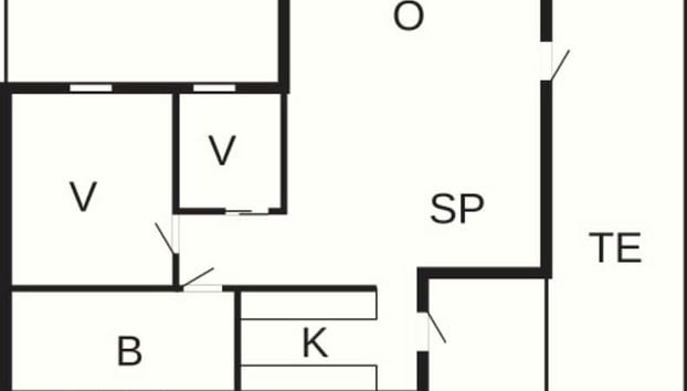 4 Person Holiday Home in Saeby-by Traum - Foto 5, Plano