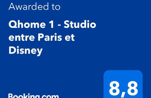 Qhome 1 - Studio entre Paris et Disney - Foto 2
