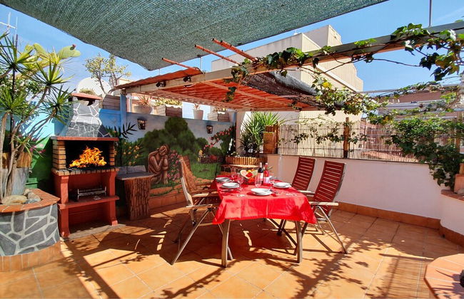 Attic Terrace BBQ, Airport-Barcelona, cerca Playas Castelldefels - Foto 24