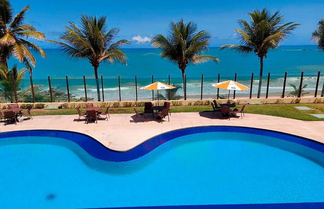 Flat Frente Mar - Praia de Tabatinga - Foto 1