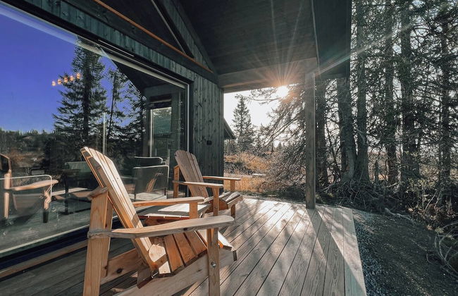 Modern Mountain Cabin - Outdoor Hot Tub - 8 Beds - Photo 46