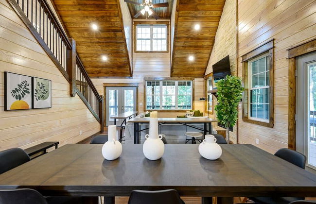 Family-friendly Broken Bow Cabin w spa Game Room - Foto 5