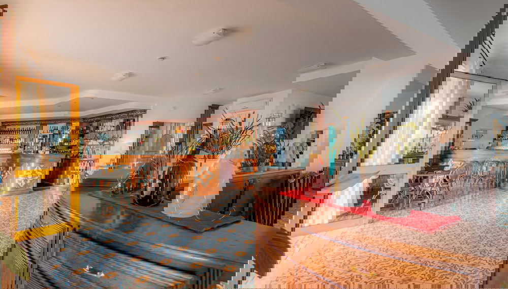 Zona de estar del vestíbulo